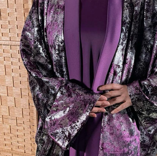 Naila Abaya - Purple