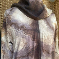 Brown Marble Abaya