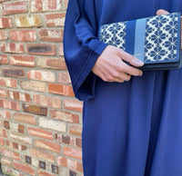 Leyla Closed Abaya - Blue(Sale) — Image 2