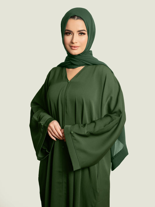 Leyla Abaya - Loose fit Khaki Green SALE