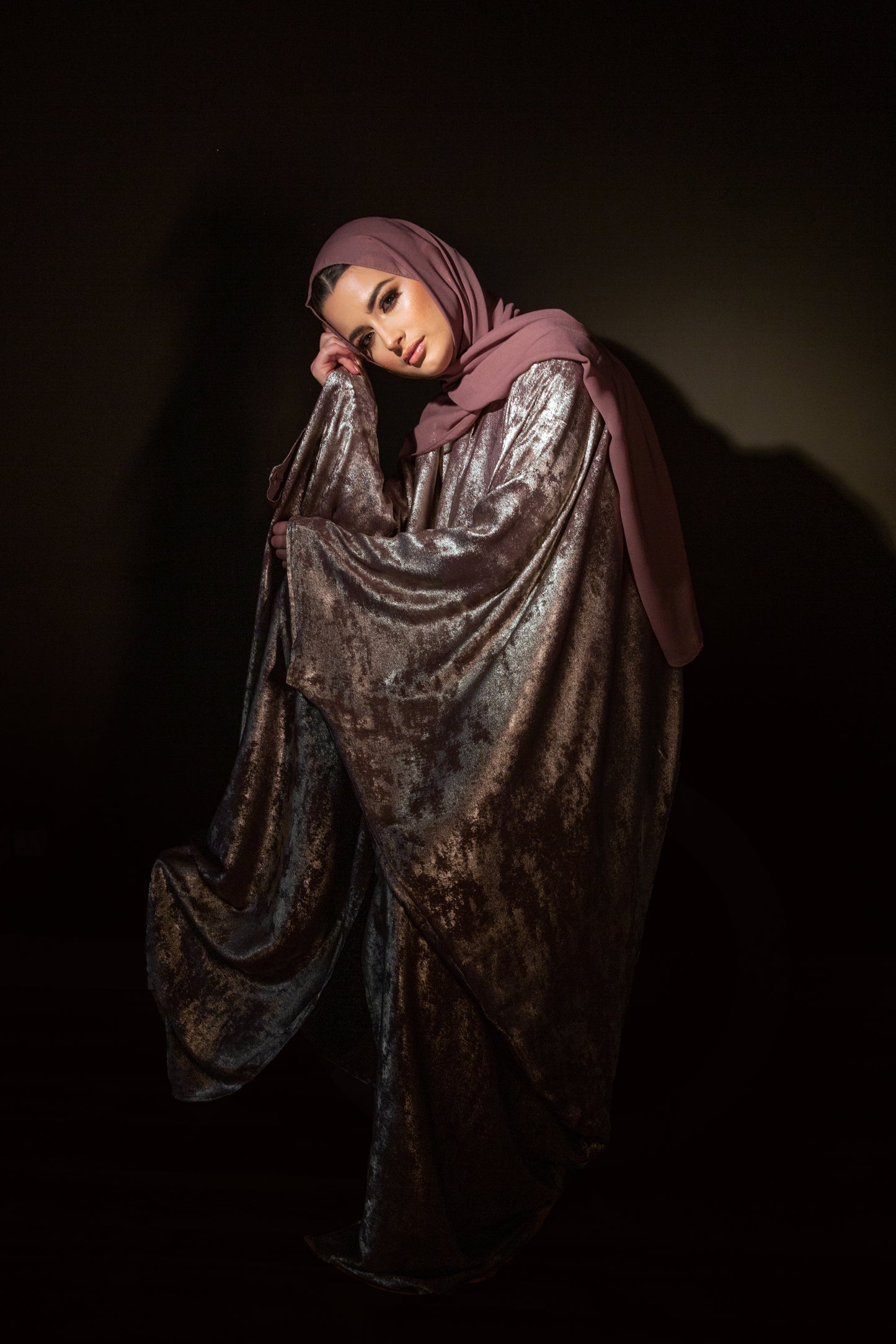 Noreen Fariha Abaya - Brown
