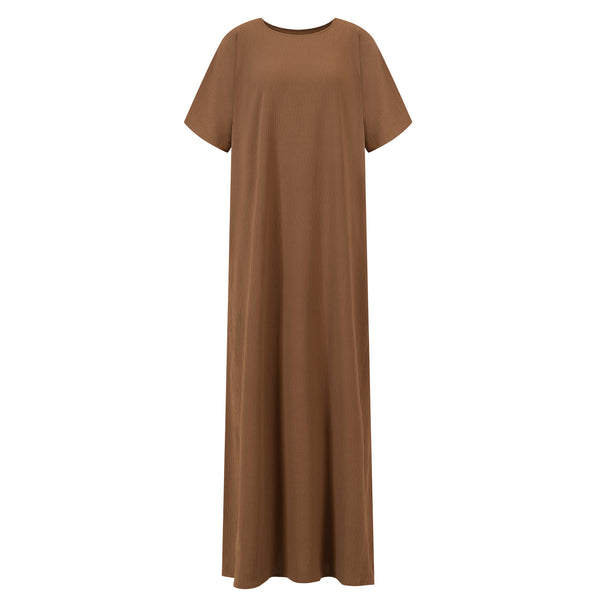 Essential Inner Slip Dress- Light Brown