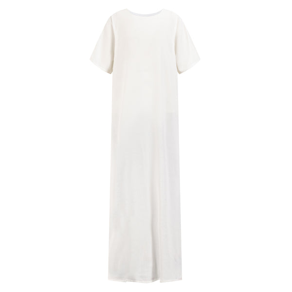 Essential Inner Slip Dress- White