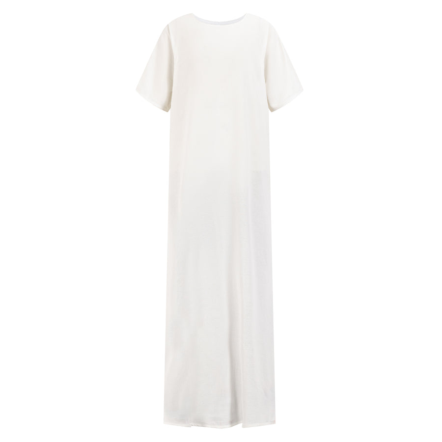 Essential Inner Slip Dress- White